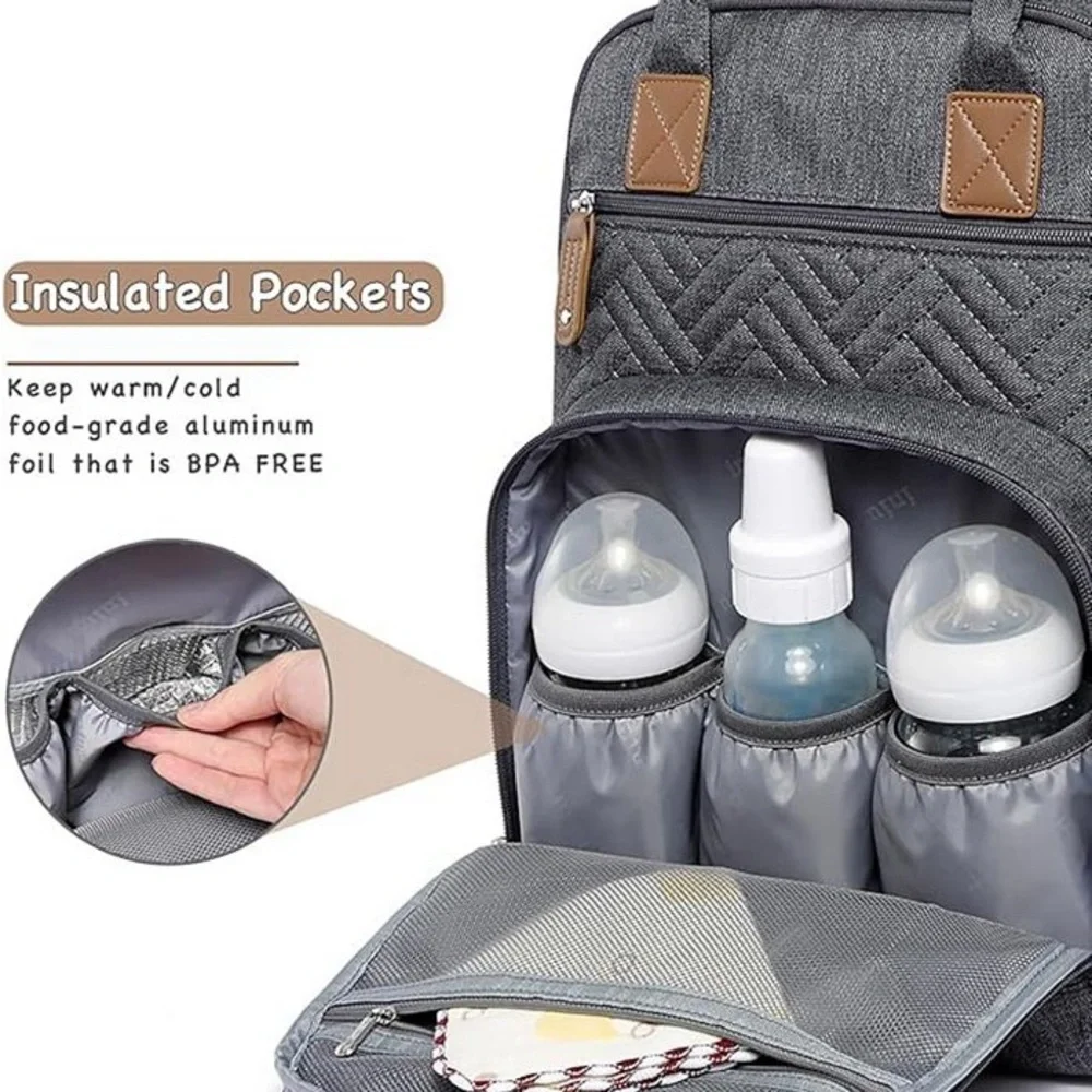 Yokakio | Diaper Bag Backpack for Girl or Boy Large NWT